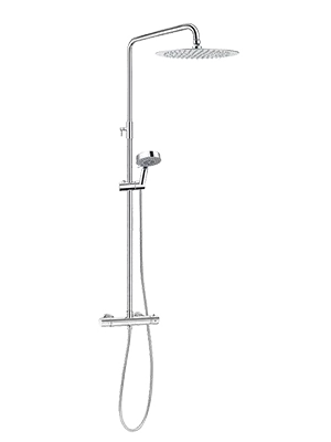 Душевая система с термостатом открытого монтажа